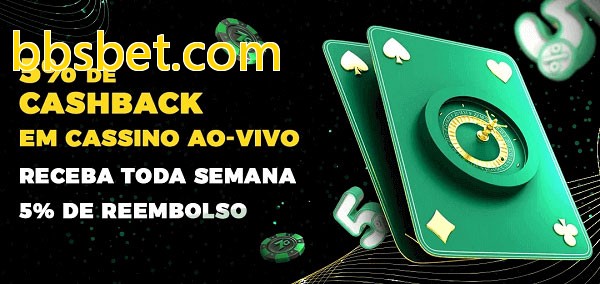 Promoções do cassino ao Vivo bbsbet.com